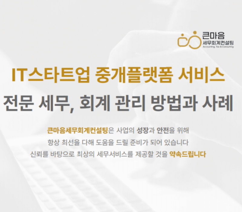 중개플랫폼 스타트업 세무관리 사례 표지(용량)
